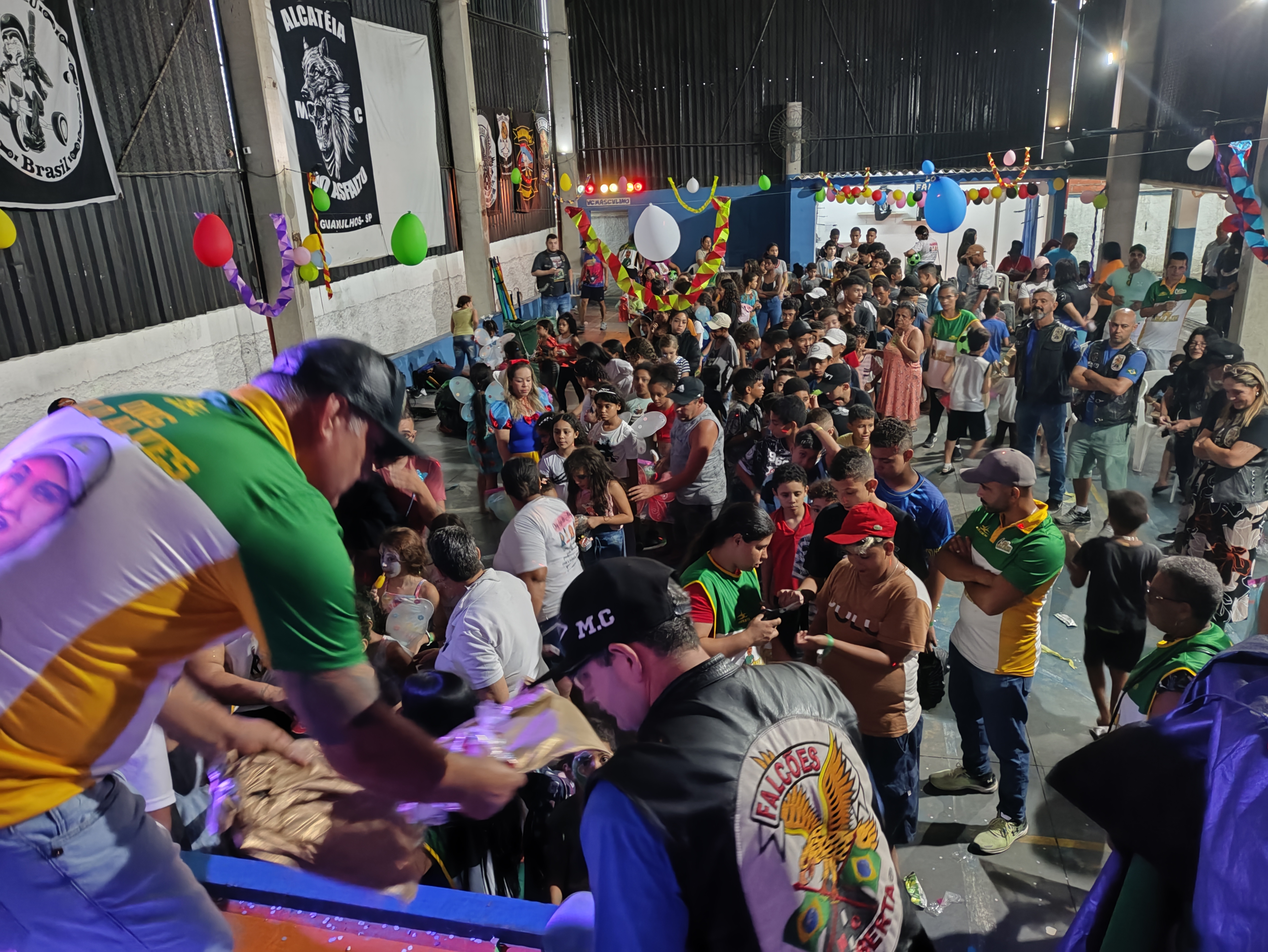 Sede Nacional - Em parceria com a Ong Zilo Alves comemorando o dia das crianças